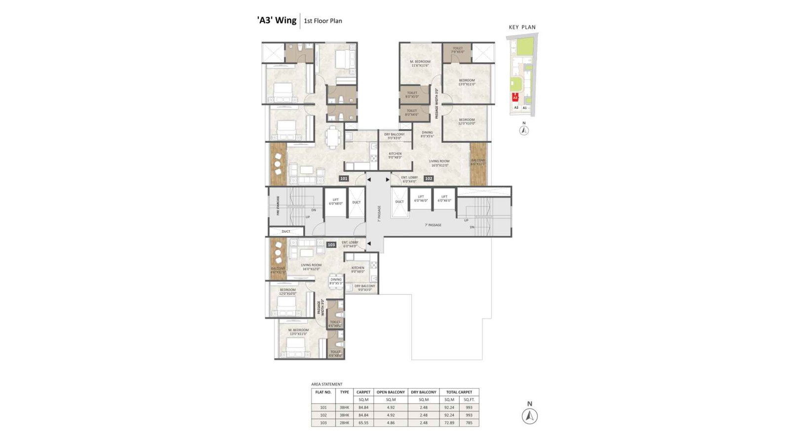 Suyog-Unitary-Esson-Liora-Codename-Floor-Plan-A3-Wing-1st